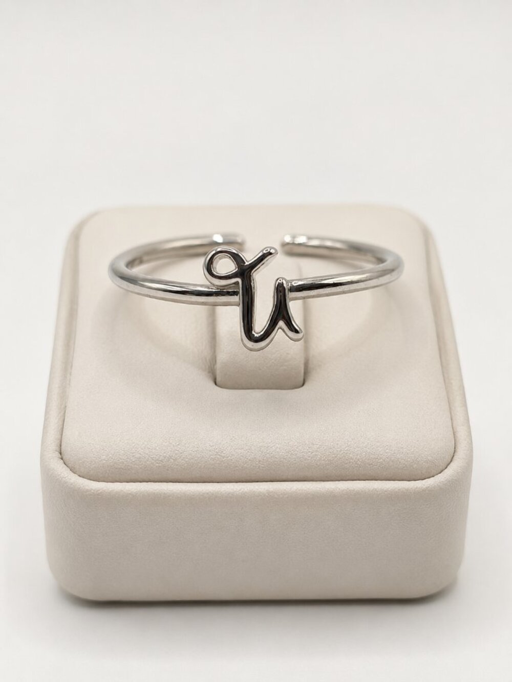 Earthbound Capricorn Zodiac Silver Tone Brass Adjustable Ring NWT